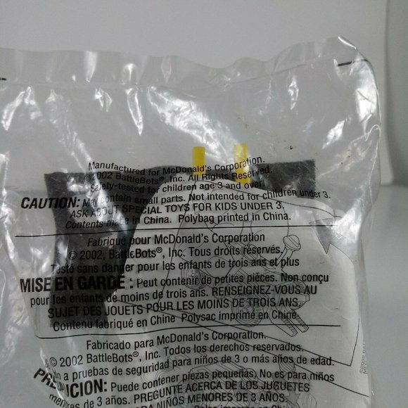 Battlebots McDonalds Happy Meal Toy - - Picture 5 of 9